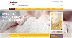 Desktop Screenshot of koopmansmeel.nl